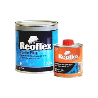 Reoflex Грунт по пластмассе Plastic Plus 0,8 л. с отвердителем 0,16 л. серый