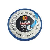 Fullen Polymer PP Материал для ремонта бамперов черный плоский профиль 4 м.