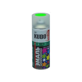 KUDO 1201 Эмаль флуоресцентная белая аэрозоль 520 мл.
