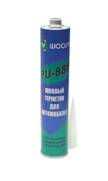 Wooste PU-888 Герметик полиуретановый шовный черный 310 мл.