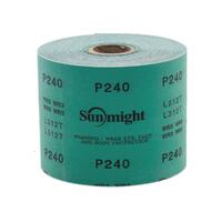 10412 Sunmight Шлифовальный материал L312Tв рулоне P240 115 мм. * 50 м. зеленый