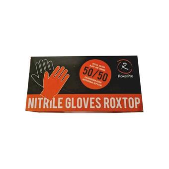 RoxelPro Перчатки нитриловые ROXTOP черные XL 100 шт. (721241)