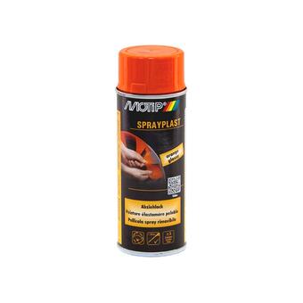 564 Motip Эмаль виниловая жидкая резина оранжевая глянцевая аэрозоль 400 мл.